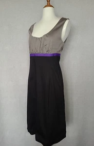 Boden Pencil Dress Colour Block Sleeveless Womens Size 14L - Picture 1 of 18