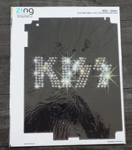 KISS Glam First Album Logo iPad 2 3 Sticker Skin - Picture 1 of 1