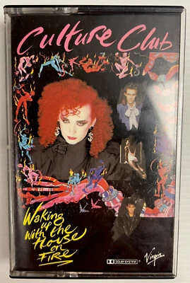 Culture Club Waking Up With The House On Fire Music Cassette Tape Virgin 1984 - Image 1 of 4