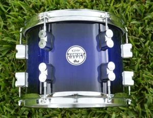 PDP by DW 10" CONCEPT MAPLE ROYAL BLUE to BLACK BURST TOM fr YOUR DRUM SET! J13 - Picture 1 of 10