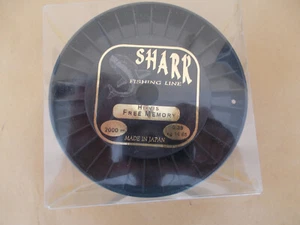 Shark Nylon Line Mono HI-VIS KOSTENLOSER SPEICHER 2000 m Durchmesser 0,39 Test 16,65 kgr #Set F104 - Bild 1 von 4