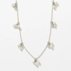 Touchstone Crystal by Swarovski Pearl Array Necklace BNIB 2062N $89 Retail - Picture 1 of 1