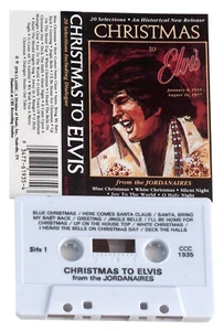ELVIS' BACKUP BAND *VG* "MERRY CHRISTMAS2ELVIS FR JORDANAIRES " 1995 US CC CASS - Picture 1 of 1