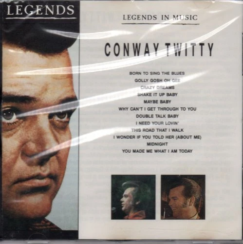 Conway Twitty Legends in music (compilation, 12 tracks, UK) [CD] - Bild 1 von 1