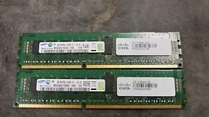 Cisco 15-13542-01 8GB 2x4GB 1Rx4 PC3L-10600R DDR3 1333MHz ECC Memory RAM - Picture 1 of 1