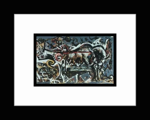JACKSON POLLACK - Individuell gerahmter Kunstdruck "THE SHE-WOLF" - Bild 1 von 1