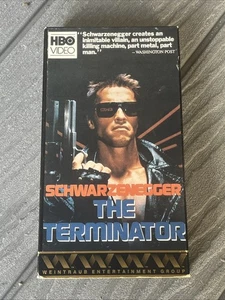 The Terminator VHS 1984 Schwarzenegger Sci-Fi HBO Video - Picture 1 of 6