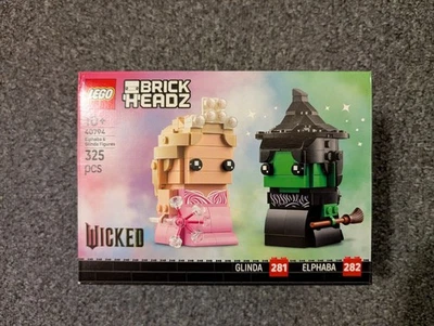 LEGO 40794 Elphaba & Glinda Figures BrickHeadz Wicked - BNIB - Free P&P - Image 1 of 2