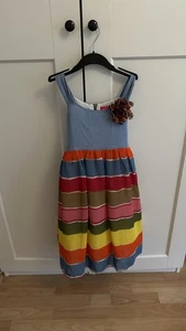 Mädchen Kleid Midi Sommer Fest Party Kleider Blumen Muster Kinder - Bild 1 von 7