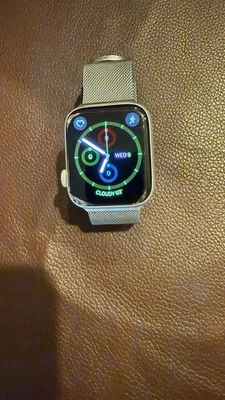 Apple Watch Series 5 (44 mm) - Correa de malla de acero inoxidable Foto 1 de 4