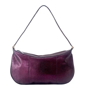 GUCCI Metaric Purple Leather Shoulder Bag - Picture 1 of 17