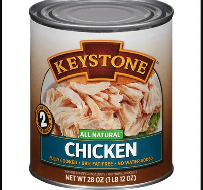 Keystone All Natural Chicken Canned -28 oz ,Free Shipping - Image 1 of 4
