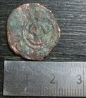 Armenien  unbestimmte mittelalterliche Münze Bodenfund  (4) 