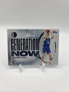 Cooper Flagg 2025-26 Topps Basketball #GN-1 Generation Now RC Dallas Mavericks  - Picture 1 of 2