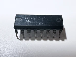1X TMS4033NL Texas Instruments 1 Kbit Static RAM 1024x1 SRAM IC 450ns DIP-16 - Picture 1 of 3