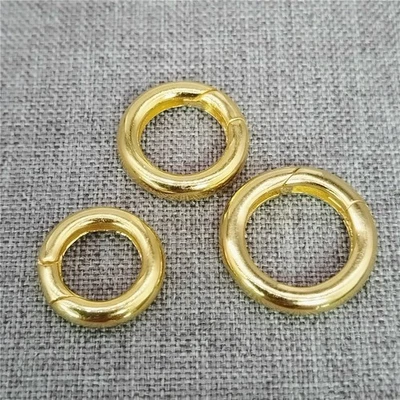 Sterling Silver Round Push Clasp 925 Silver Holder Clasp 12mm 14mm 16mm 17mm - Image 1 of 3