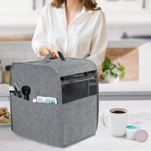 Copertura Antipolvere Per Macchina Da Caffè Con Finestra Trasparente, - Imagen 1 de 7