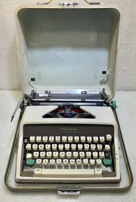 古董 1961 年 Olympia DeLuxe SM7 复古打字机 #1990290 — 第 1/4 张图片