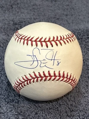 Pelota de béisbol autografiada firmada por Carl Everett J Foto 1 de 4