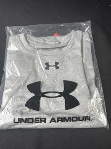 Under Armour Youth Locker 2.0 Shirt GRAY HEATHER | BLACK YTH LG - Picture 1 of 1