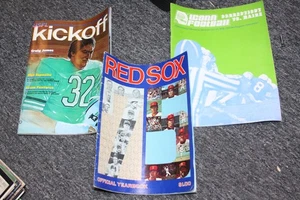 1975 BOSTON RED SOX Jahrbuch CARL YASTRZEMSKI Carlton FISK Luis TIANT Petrocelli - Bild 1 von 2