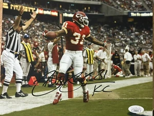 Kansas City Chiefs PRIEST HOLMES Signed Autograph 8x10 Photo JSA - Picture 1 of 1