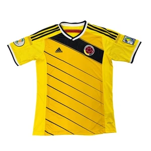 Adidas Kolumbien Fußballnationalmannschaft Trikot gelb FIFA World Cup Herren Large - Bild 1 von 7