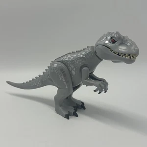 LEGO Jurassic World Indominus Rex Dinosaurio Gris Plata Set 75941 Figura Solo - Imagen 1 de 5