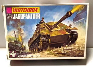 MATCHBOX USATO 1:76 KIT CARRO ARMATO JAGDPANTHER CON DIORAMA PK-80 - Picture 1 of 4