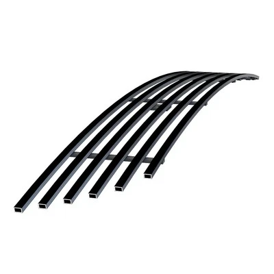 Se adapta a Infiniti M35/M45 2008-2010 parachoques acero inoxidable negro billet rejilla inserto Foto 1 de 4