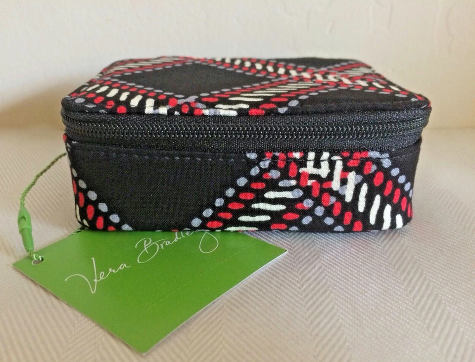 Vera Bradley Travel Pill Case 8 Compartments Minsk Plaid