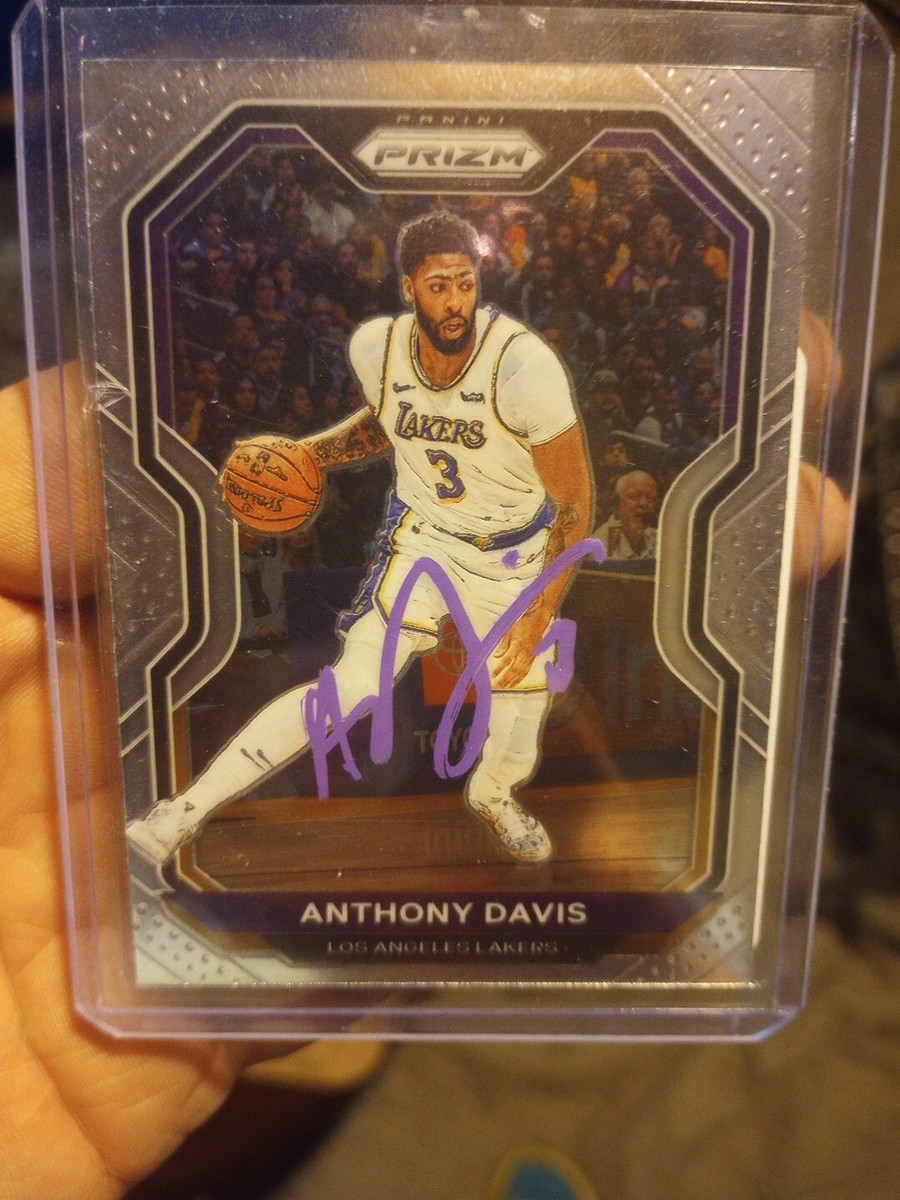 Anthony Davis Autographed Basketball Sports Trading Cards