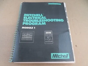 mitchell electrical troubleshooting program module 1 manual 1992 - Foto 1 di 6