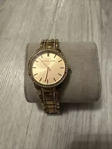 Michael Kors Uhr Melissa Glitz Kristalle 36 mm Roségoldstahl Damen MK4391 - Bild 1 von 3
