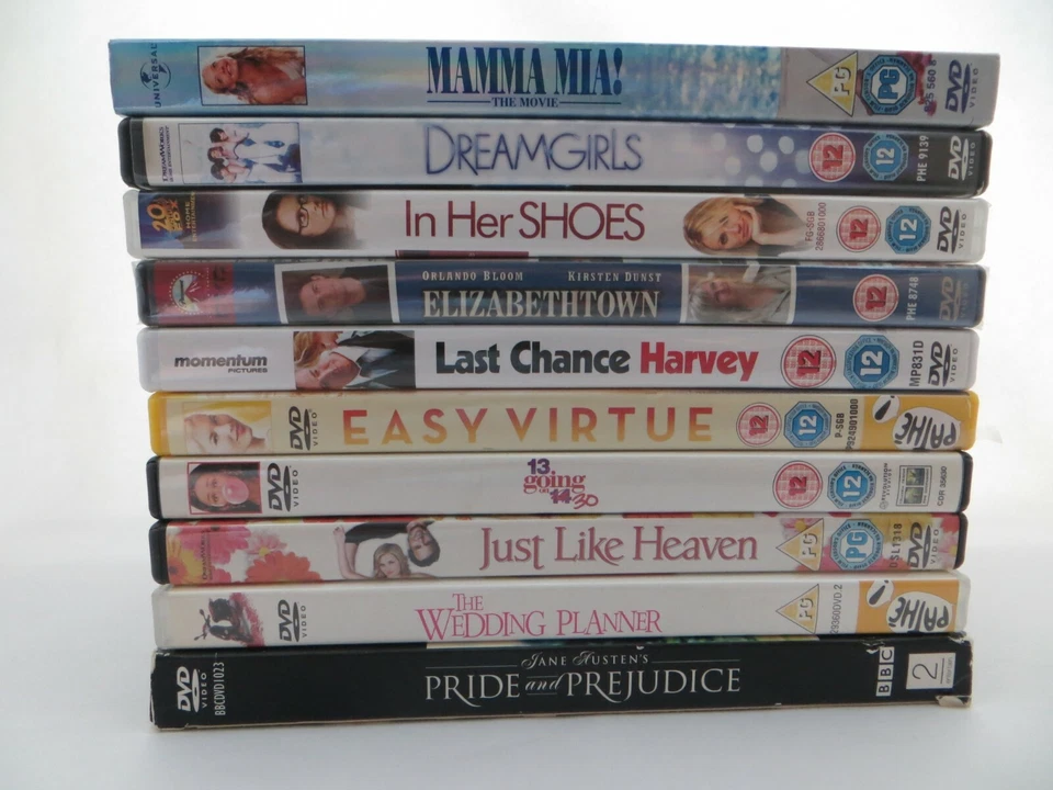 DVD CHEAP MULTI-BUY OFFER Romance/Comedy/Musical/Drama Movies - Image 1 of 2