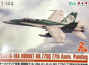 "1/144 Kämpfer: MDC F/A-18A Hornet ""77 SQN Ann""."   [RAAF] 2in1 #PF54: PLATZ - Bild 1 von 5