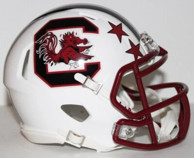 1975-81 South Carolina Gamecocks Custom Riddell Mini Helmet - Image 1 of 3