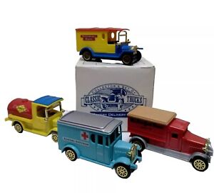 Reader's Digest Collector's Set of 4 Classic Trucks, Vintage, Collectible In Box