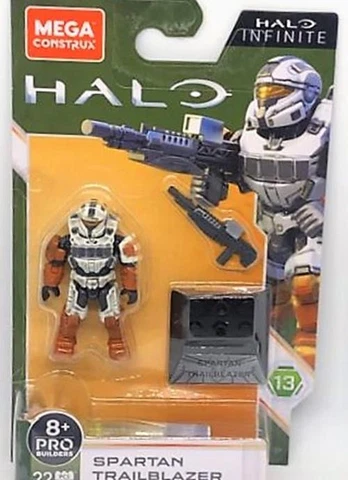SPARTAN TRAILBLAZER Series 13 HALO Mega Construx  - GYG42 New In Pack Cover