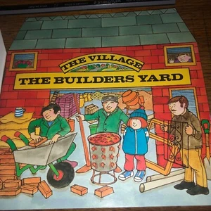The Village The Builders Yard Winter Time for Fraise by Eric Charles 1986 Rare - Picture 1 of 2