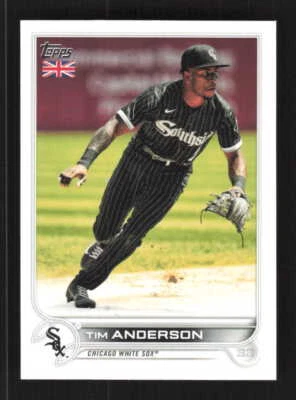 Tim Anderson  2022 Topps UK Edition   Chicago White Sox #157 - Image 1 of 2