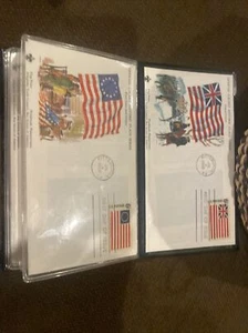 1968 July 4 First Day of Issue Historic Flag Series Stamped Envelopes Lot of 10 - Picture 1 of 7