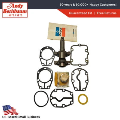 1967-1975 Dodge Plymouth A/C RV2 Compressor Crankshaft W/ Gaskets 2815755 NOS. - Image 1 of 4