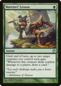 4 Lezioni dei Guerrieri 4x x4 - NM/LP - Theros - SPARROW MAGIC mtg - Foto 1 di 1