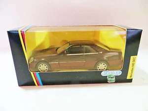 SCHABAK 1270 'MERCEDES 600 SEC COUPE' BURGUNDY/BROWN? 1:43. MIB/BOXED - Picture 1 of 6