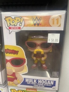 WWE HULK HOGAN FUNKO POP VINYL FIGURE #11 ORIGIANL - Picture 1 of 1