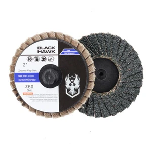 50er-Pack - 2" Mini Klappe Scheiben 60er-Körnung Schnellwechsel Schleifen Roloc Stil Typ R - Bild 1 von 5