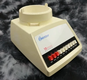 Vintage Oster 869-18S Osterizer 10 Speed Blender Motor Base Only Tested - Picture 1 of 4