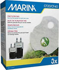 Marina Canister Filter Replacement Fine Filter Pad for CF20/CF40, 3 count