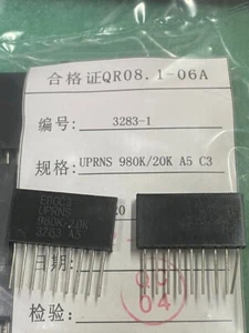 1x UPRNS-980K/20K-A5-C3 0,05% 25 ppm/°C EBG EBGC3 Rete di resistenze di precisione - Foto 1 di 3